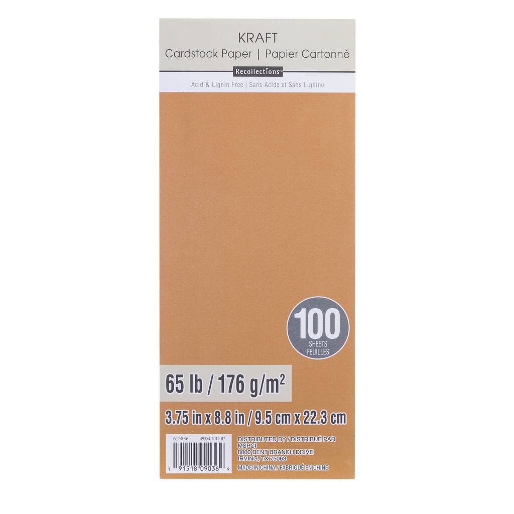 Kraft 3 75 X 8 8 Cardstock Paper By Recollections Michaels Kraft 3 75 X 8 8 Cardstock Paper By Recollections Michaels